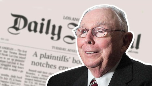 Charlie Munger : Những lời khuyên hữu ích để làm giàu từ thị trường chứng khoán