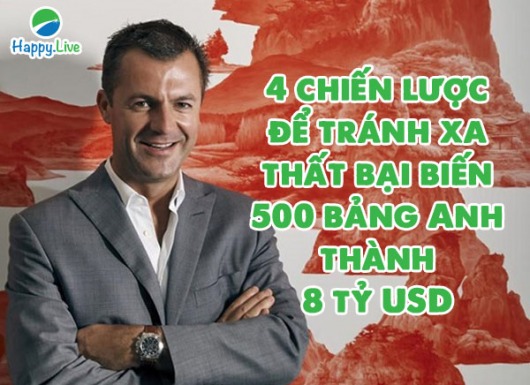 Nghệ thuật đầu tư: 4 chiến lược để tránh xa thất bại của tỷ phú nước Anh từng biến 500 bảng Anh thành 8 tỷ USD