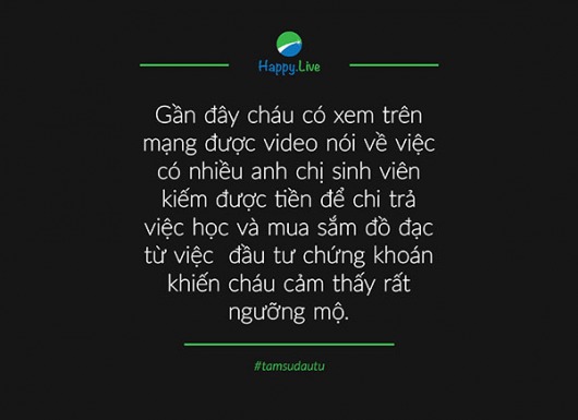 [TÂM SỰ ĐẦU TƯ #28] Sinh viên kiếm tiền từ chứng khoán, dễ hay khó?