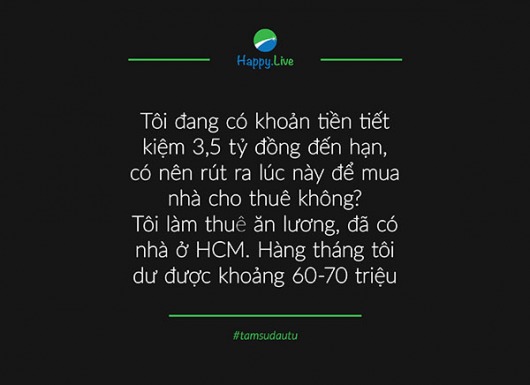 [TÂM SỰ ĐẦU TƯ #33] Mỗi tháng dư 60 - 70 triệu thì có nên mua đất ở trung tâm thành phô·