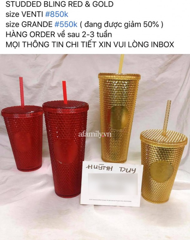 Hiện tượng ĐẦU CƠ ly Starbucks, giá tăng tăng 20 lần nhưng vẫn "cháy hàng"
