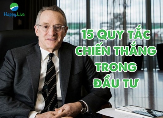 15 Quy tắc để CHIẾN THẮNG trong đầu tư