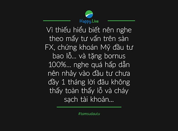 [TÂM SỰ ĐẦU TƯ #61] Nghe các sàn chứng khoán quốc tế cô gái mất sạch tài sản chưa đầy 1 tháng