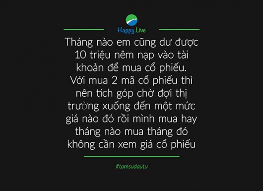 [TÂM SỰ ĐẦU TƯ #63] Hàng tháng có 10 triệu nên mua cổ phiếu mỗi tháng hay đợi số tiền lớn rồi mua một lần?