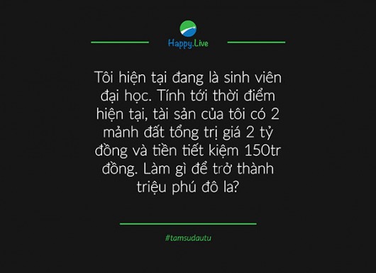 [TÂM SỰ ĐẦU TƯ #67] Câu chuyện 22 tuổi, tài sản có 2 mảnh đất tổng trị giá 2 tỷ đồng và tiền tiết kiệm 150tr đồng