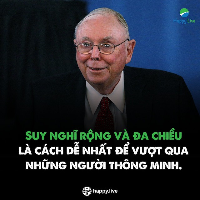 Charlie Munger: "Hầu hết mọi người đều tính toán quá nhiều và tư duy quá ít"