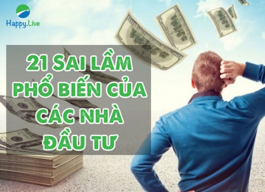 Đầu tư CANSLIM: 21 Sai lầm phổ biến mà các NĐT mắc phải