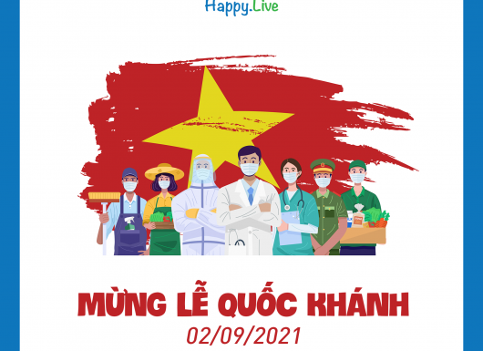 Mừng Lễ Quốc Khánh 02/09 cùng Happy Live