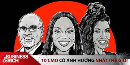 10 CMO có ảnh hưởng nhất thế giới: Đại diện Netflix dẫn đầu
