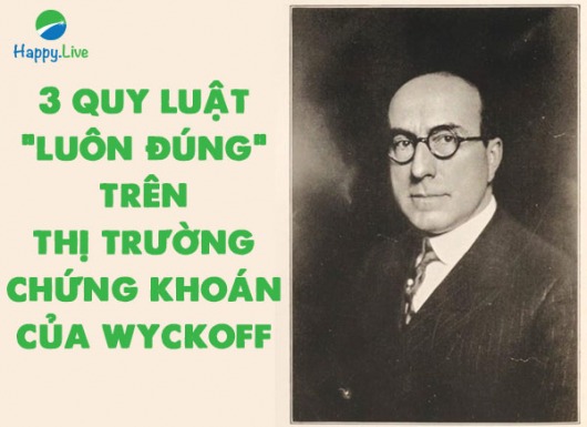 3 Quy luật "luôn đúng" trên thị trường chứng khoán của Wyckoff
