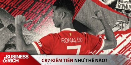 Cách kiếm tiền của Cristiano Ronaldo – cầu thủ đầu tiên trên thế giới có thu nhập tỷ USD