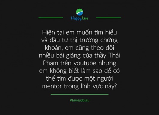 [TÂM SỰ ĐẦU TƯ #101] Tìm mentor khi tham gia đầu tư như thế nào?