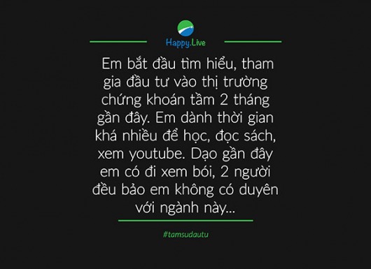 [TÂM SỰ ĐẦU TƯ #102] Thầy bói nói: Bạn không hợp ngành đầu tư đâu!