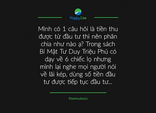 [TÂM SỰ ĐẦU TƯ #108] Xử lý thế nào với lợi nhuận kiếm được từ đầu tư?