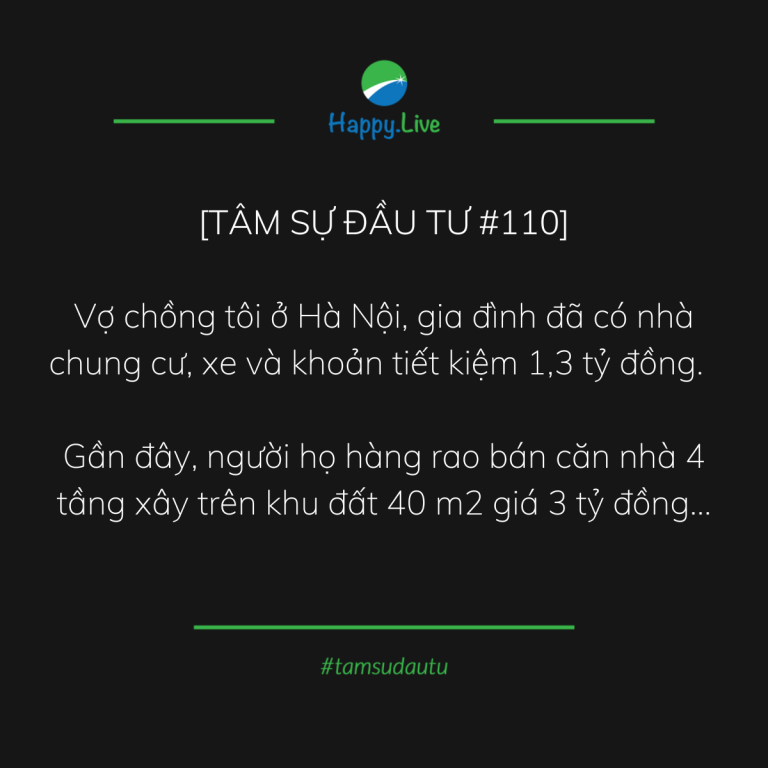 [TÂM SỰ ĐẦU TƯ #110] - Kế hoạch tài chính của một gia đình