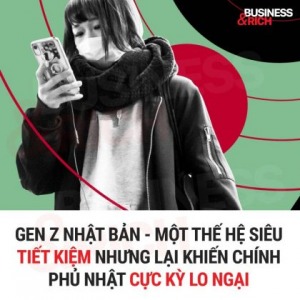 Gen Z Nhật Bản - một thế hệ siêu tiết kiệm nhưng lại khiến chính phủ Nhật cực kỳ lo ngại