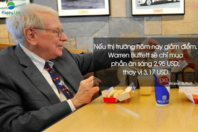 Bữa sáng $3 của warren buffett và bài học về đầu tư chứng khoáng