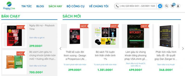 Tủ sách Happy Live