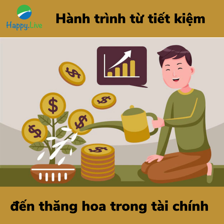 Hành trình từ tiết kiệm đến thăng hoa trong tài chính cá nhân