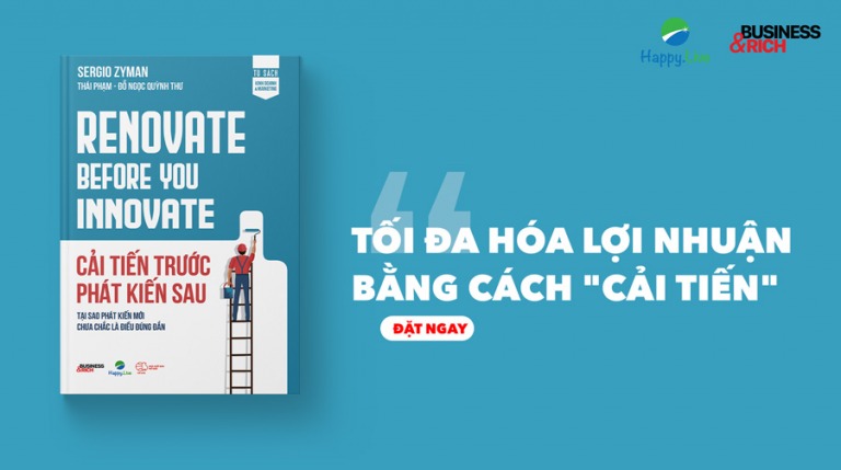 Cải tiến trước - Phát kiến sau – Shop Happy Live
