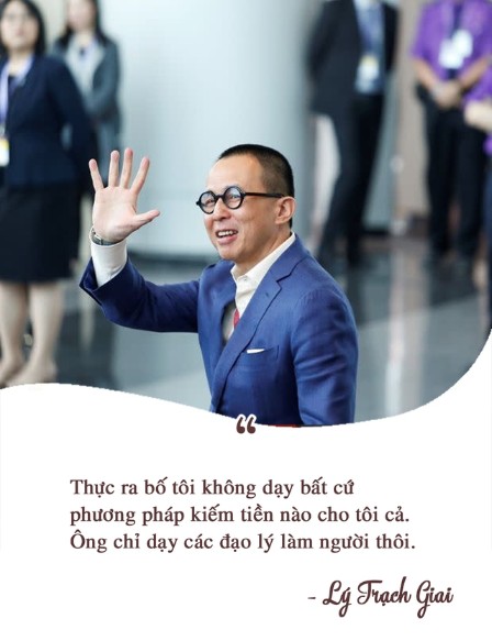 Sinh ra ở vạch đích nhưng con trai tỷ phú Lý Gia Thành cha dạy dỗ rất "ngược đời", sau này tự sáng lập đế chế tỷ đô