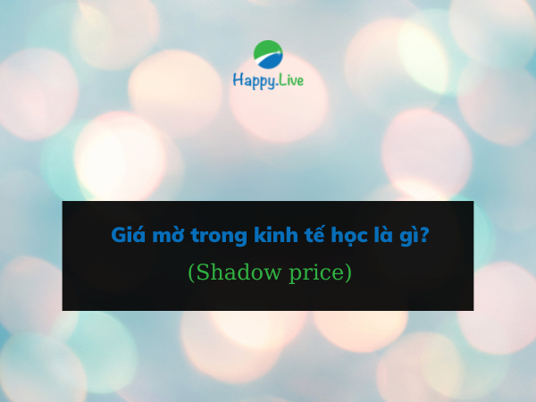 Giá mờ (Shadow price) trong kinh tế học là gì?