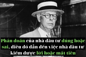 Công việc kinh doanh chứng khoán không có chỗ cho sự đổ lỗi (1)