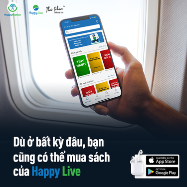 Dù ở bất kỳ đâu - bạn cũng có thể mua sách của Happy Live dễ dàng