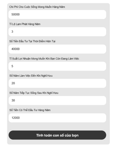 101 lời khuyên tài chính: Công cụ miễn phí giúp bạn tính con số tự do tài chính của bản thân