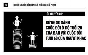 101 lời khuyên tài chính cá nhân: Đừng so sánh tuổi 20 của bạn và tuổi 60 của người khác - HappyLive