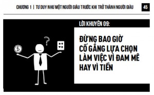 101 lời khuyên tài chính cá nhân: Nên làm việc vì đam mê hay vì tiền? - HappyLive