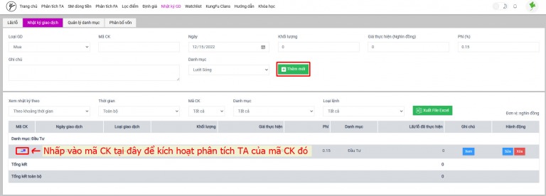 Vũ khí chống lại rủi ro mang tên "Nhật ký giao dịch"