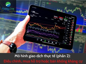 Mô hình giao dịch thực tế (phần 2): Điều chỉnh, mua hỗ trợ hoặc bán khống kháng cự