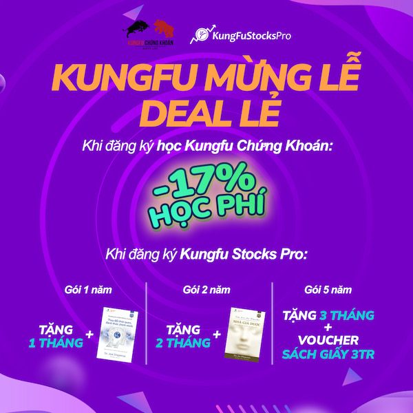KUNGFU MỪNG LỄ - TUNG DEAL ĐỘC NHẤT VÔ NHỊ!!! 