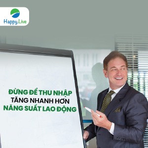 Đừng để thu nhập tăng nhanh hơn năng suất của bạn