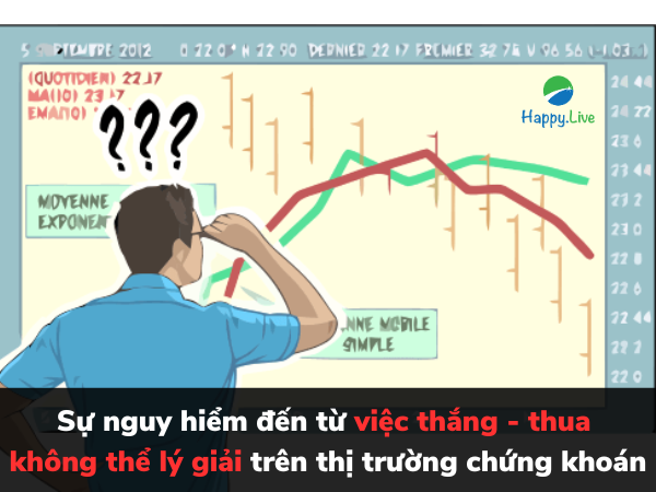 Sự nguy hiểm đến từ việc thắng - thua không thể lý giải trên thị trường chứng khoán