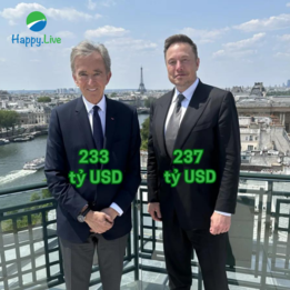 Tỷ phú Elon Musk và ông trùm LVMH Bernard Arnault đã nói chuyện gì trong "bữa trưa trị giá hơn 450 tỷ USD"?