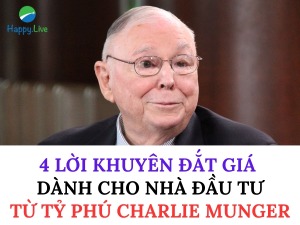 Vén màn bí ẩn về cuộc đời tỷ phú Charlie Munger và 4 lời khuyên "đắt giá" từ vị tỷ phú huyền thoại dành cho nhà đầu tư - Happy Live