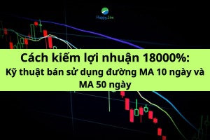 Cách kiếm lợi nhuận 18000% Kỹ thuật bán sử dụng đường MA 10 ngày và MA 50 ngày