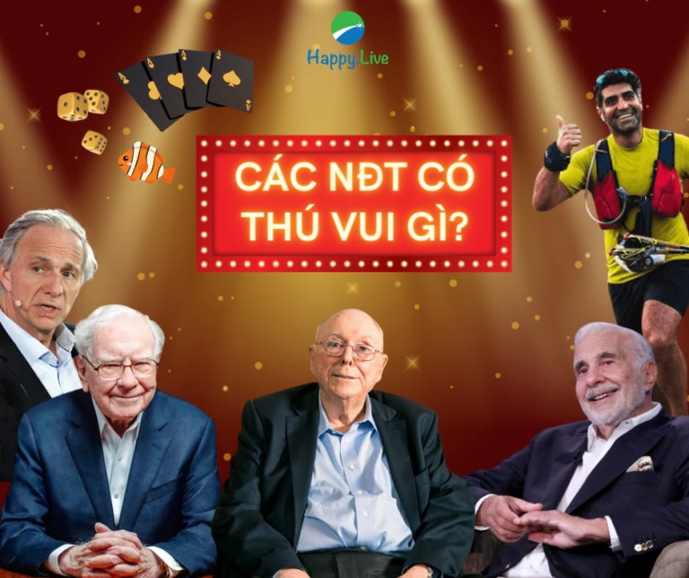 Các huyền thoại đầu tư có những thú vui giải trí nào? Gợi ý cho bạn vào dịp lễ