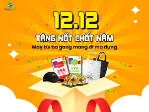 Ưu đãi 12.12: Tặng nốt chốt năm