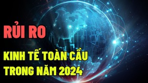 Những rủi ro của kinh tế toàn cầu trong năm 2024 bao gồm sự giảm tốc của nền kinh tế,...