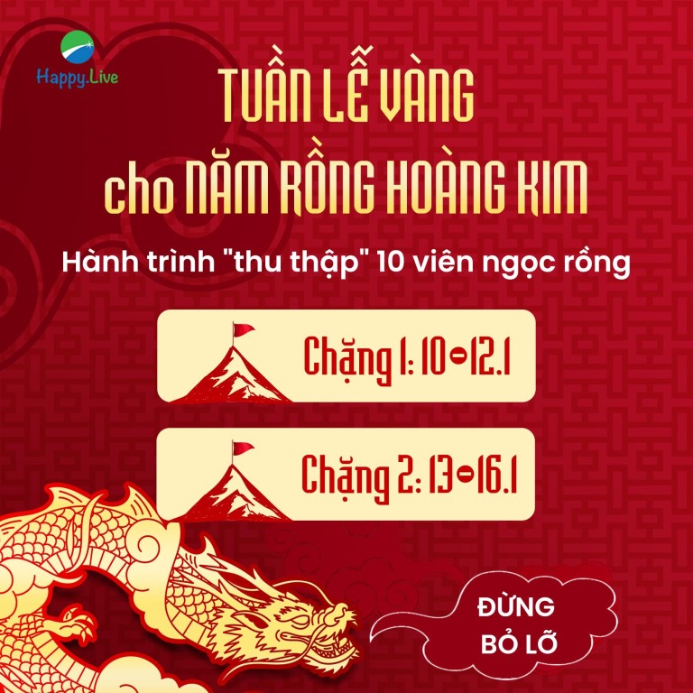 Ưu đãi Tết 2024: Tuần lễ vàng cho năm rồng hoàng kim.