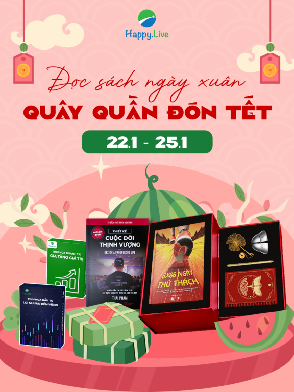 Ưu đãi Tết 2024: ĐỌC SÁCH NGÀY XUÂN - QUÂY QUẦN ĐÓN TẾT