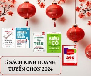 Tăng doanh thu 2024 với 5 cuốn sách kinh doanh tuyển chọn - Happy Live