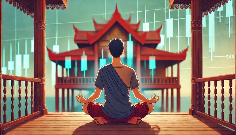 Sự giác ngộ của một phù thủy chứng khoán tại tu viện Miến Điện