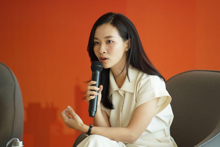 Bà Sarah Nguyễn - Giám đốc Marketing và Tăng trưởng của Shopee Việt Nam.