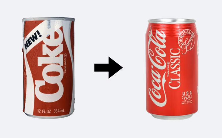 Thất bại marketing Coca-Cola với New Coke