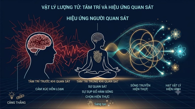 Vật lý lượng tử và hiệu ứng người quan sát